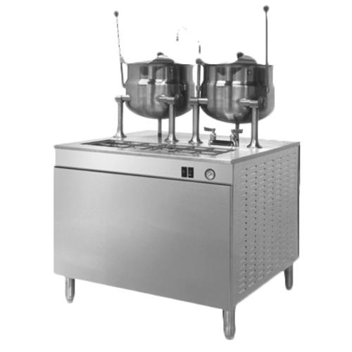 Cleveland Range 24EMK624 Kettle Cabinet Assembly Electric 24 Inch Wide Cabinet Base 6 Gallon Kettle Stainless Steel Finish