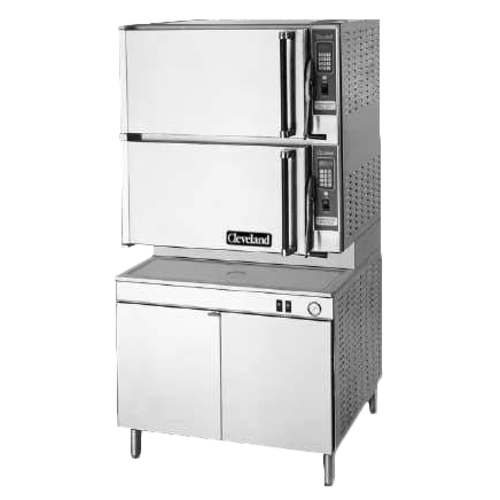 Cleveland Range 36CEM1648 ConvectionPro® XVI Steamer electric 2 compartments 36 inch cabinet base stainless steel finish