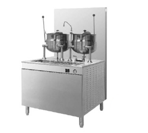 Cleveland Range 36GMK66300 Kettle Cabinet Assembly Gas 36 Inch W Cabinet Base Two 6 Gallon Kettles 300000 BTU Boiler