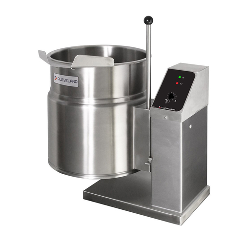 Cleveland Range KET12T Tilting Kettle Electric Countertop 12 Gallon 45L Capacity 2/3 Steam Jacket Self Contained