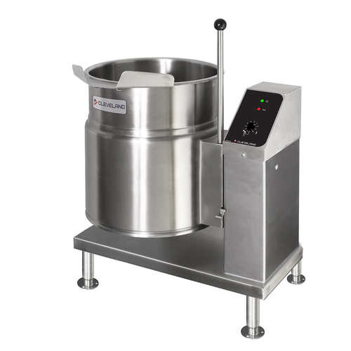 Cleveland Range KET20T Tilting Kettle Electric 20 Gallon 76L Capacity 2/3 Steam Jacket Self Contained Stainless Steel