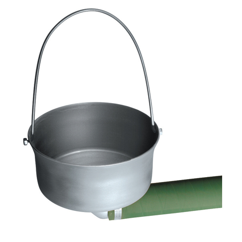 Cleveland Range TDDC Drain Cup Assembly 8' Length of 2 ID Hose Stainless Steel Cup Assembly and Hose Clamp