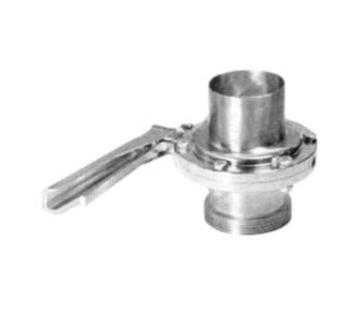 Cleveland Range BV3AC 3 Inch Butterfly Valve with Acme Thread for Pumping Capabilities