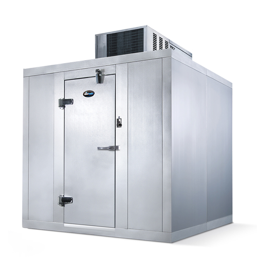 Amerikooler QC060677FBSC Indoor Quick Ship Walk-in Cooler 5ft 10 5/8in W x 5ft 10 1/8in L x 7ft 7in H with Aluminum Floor