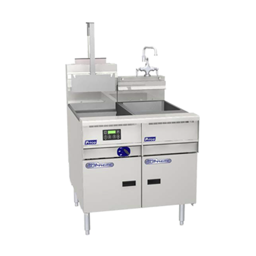 Pitco SSRS14 Solstice Supreme Rinse Station 10 Gallon Marine Grade Stainless Steel NSF CE