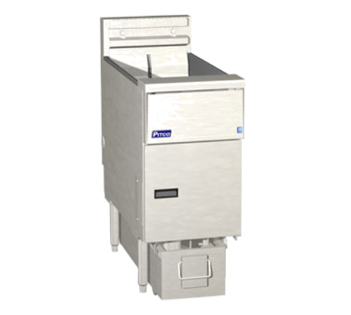 Pitco SE14S-1FD Solstice Prepackaged Fryer System 40-50 lb Oil Capacity Solid State Controls ENERGY STAR