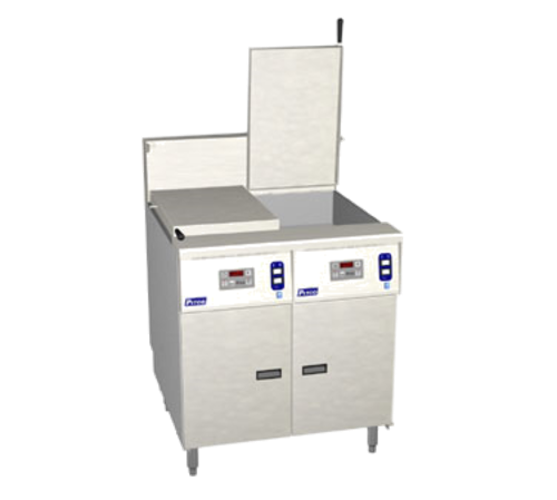 Pitco SRTG14-2-GM Solstice Rethermalizer Dual Gas 17.5 Gallon Digital Controls 110000 BTU NSF CE CSA Flame