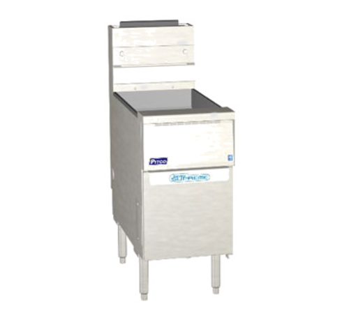 Pitco SSH55 Solstice Supreme High Efficiency Fryer Gas 40-50 lb Oil Capacity Solid State Controls ENERGY STAR