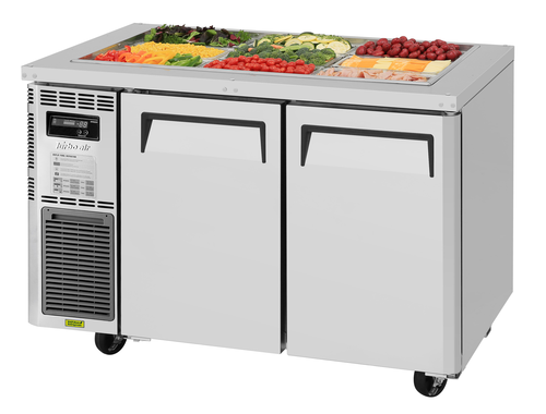 Turbo Air JBT-48-N J Series Refrigerated Buffet Table 47-1/4W x 27-1/2D x 28-3/4H 11 cu ft 9 Pan Top Opening