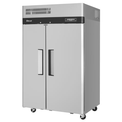 Turbo Air M3RF45-2-N M3 Series Solid Dual Temperature Refrigerator Freezer Stainless Steel 15 cu ft 20 cu ft