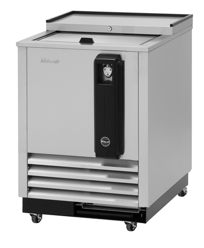 Turbo Air TBC-24SD-N6 Super Deluxe Bottle Cooler 24-7/8W x 26-1/2D x 33-1/4H 36 cu ft Self Cleaning Condenser