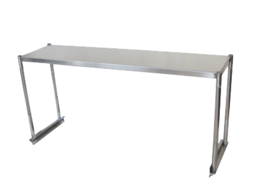 Turbo Air TSOS-P4 Overshelf Single 18/304 Stainless Steel for Pizza Prep Table TPR-44SD TPR-44SD-D2