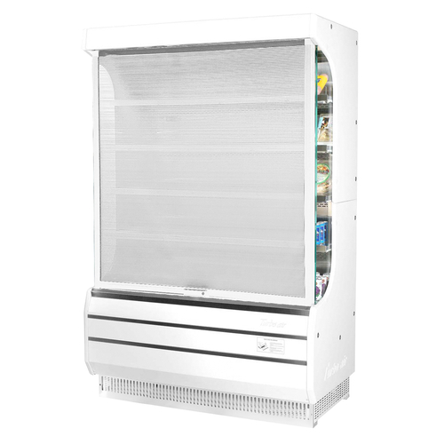 Turbo Air SC-40 Security Cover Locking 36-1/8W x 1-3/4D x 52-3/4H for TOM-40W-N Fabric White Trim Field Installed