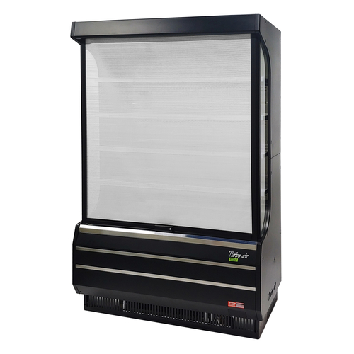 Turbo Air SC-40B Security Cover Locking 36-1/8W x 1-3/4D x 52-3/4H for TOM-40B-N Fabric with Black Trim