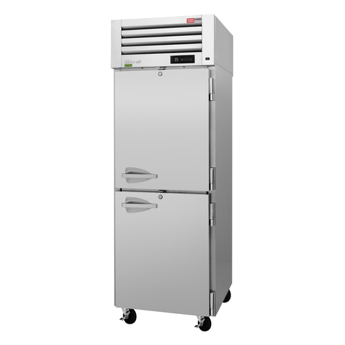 Turbo Air PRO-26-2R-N-L PRO Series Refrigerator 24.76 cu ft one-section top mount self-contained refrigeration