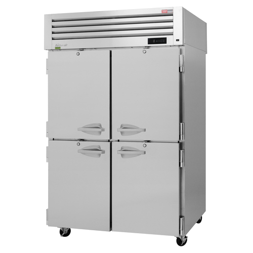 Turbo Air PRO-50-4F-N AL PRO Series Freezer Two Section 48 Cu Ft Capacity Top Mount Refrigeration
