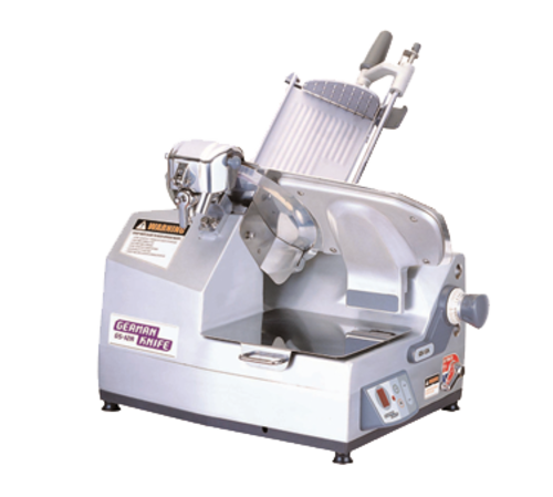 Turbo Air GS-12A German Knife Premium Automatic Food Slicer Heavy Duty Gear Driven 12 Inch Stainless Steel Knife