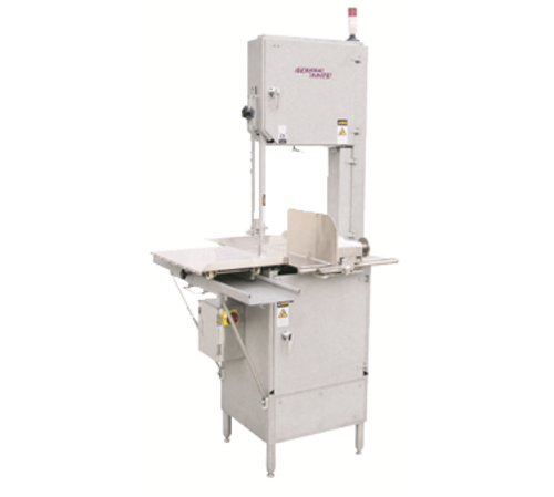 Turbo Air GBS-450S German Knife Meat Saw Electric Vertical 126 Inch Blade Stainless Steel Wheels 3 HP 208V