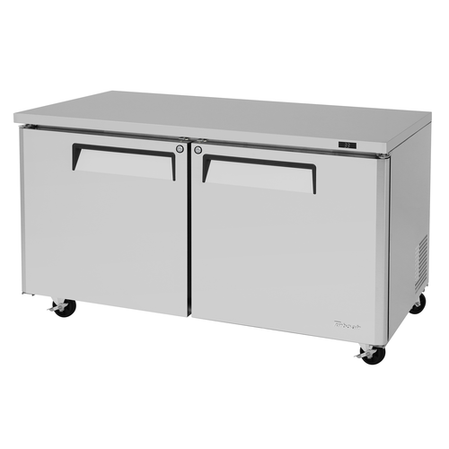 Turbo Air MUR-60-N M3 Series Undercounter Refrigerator 17 cu ft Self Cleaning Condenser Stainless Steel