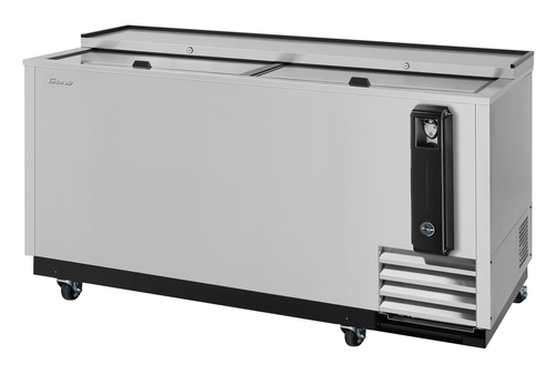 Turbo Air TBC-65SD-N6 Super Deluxe Bottle Cooler 64-3/8W x 26-1/2D x 33-1/4H 18.5 cu.ft Self Cleaning Condenser