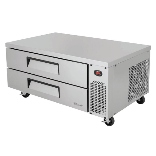 Turbo Air TCBE-52SDR-N Super Deluxe Chef Base Refrigerator 52-1/4W x 32D x 20-1/4H 9.1 cu ft Stainless Steel