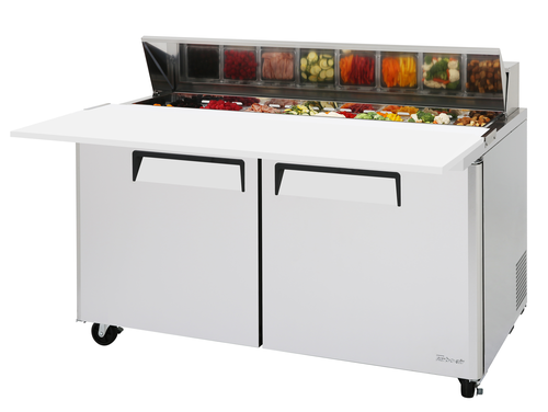 Turbo Air MST-60-16-N M3 Series Sandwich Salad Unit 16 Pan Top Opening with Digital Temperature Control