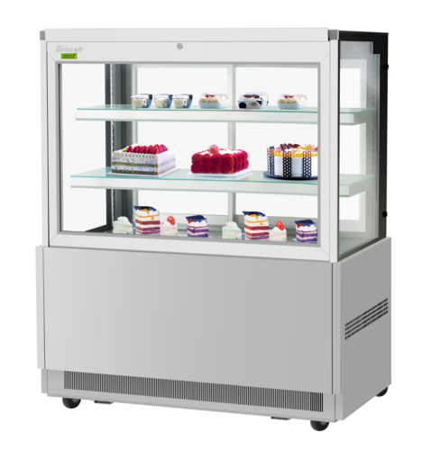 Turbo Air TBP48-54FN-S Refrigerated Bakery Display Case 47-1/4W x 27-1/2D x 51-7/8H 17.2 cu ft capacity