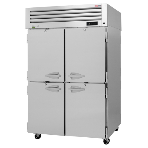 Turbo Air PRO-50-4R-PT-N PRO Series Refrigerator Pass-Thru Two-Section 50.27 Cu Ft Capacity Stainless Steel