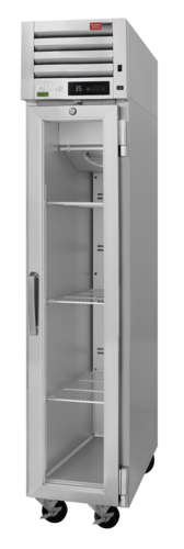 Turbo Air PRO-12R-G-N-L PRO Series Refrigerator 9.47 cu ft one-section top mount self-contained refrigeration