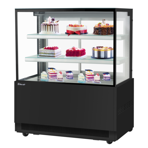 Turbo Air TBP48-54NN-WB Refrigerated Bakery Display Case 47-1/4W x 27-1/2D x 51-7/8H 17.2 cu ft Capacity