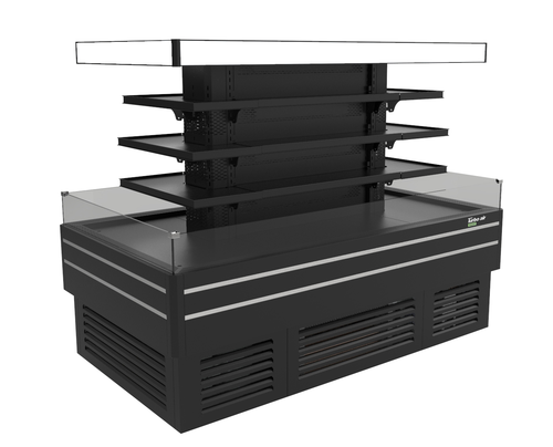 Turbo Air TIOM-36CSCB-N Island Display Self-Serve Refrigerated Merchandiser 41.9 cu ft capacity 84-5/8W x 47-1/8D x 64-1/2H