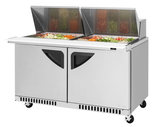 Turbo Air TST-60SD-24-FB-N Super Deluxe Sandwich Salad Mega Top Unit 60 Inch Stainless Steel Refrigeration