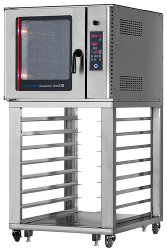 Turbo Air RBCO-N1 Radiance Convection Oven Electric 1 Tier 5 Tray European Pan Size Thermal Heat Reflecting Glass Door