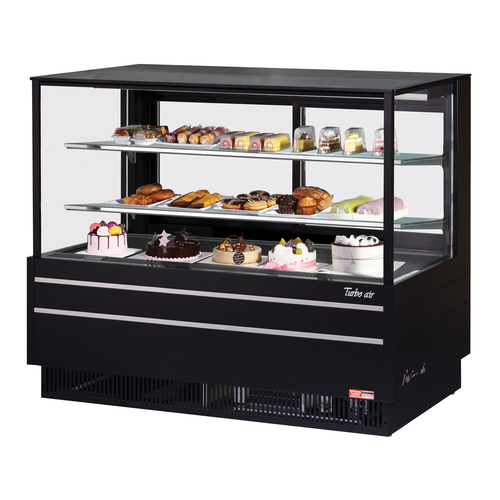 Turbo Air TCGB-60UF-WB-N Refrigerated Display Case 19.4 cu.ft Capacity Self Cleaning Condenser LED Lighting