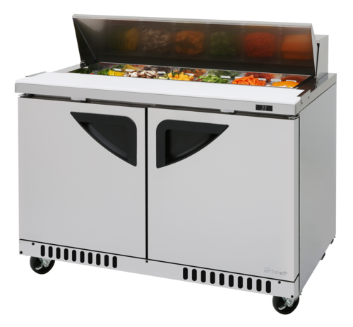 Turbo Air TST-48SD-FB-N Super Deluxe Sandwich Salad Unit Front Breathing 48 Inch Stainless Steel 11.1 Cu Ft
