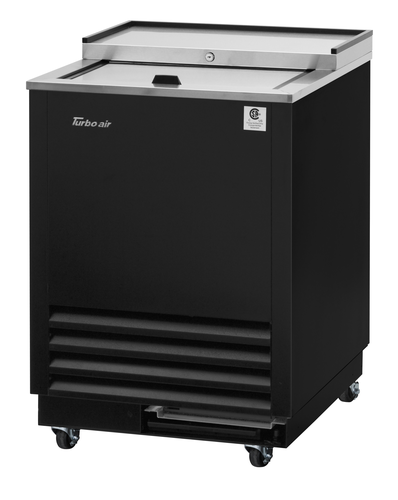 Turbo Air TBC-24SB-GF-N6 Super Deluxe Glass Chiller and Froster 24-7/8W x 26-1/2D x 33-1/4H 4.56 cu ft Self Cleaning