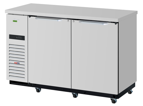 Turbo Air TBB-2SSD-N6 Super Deluxe Back Bar Cooler 58-3/4L x 27-1/4D x 37-1/8H 19 cu ft Energy Star