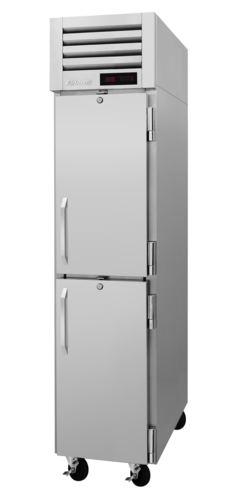 Turbo Air PRO-15-2H-L PRO Series Heated Cabinet 17-3/4W x 34-3/8D x 78H 14.65 cu ft with Digital Control
