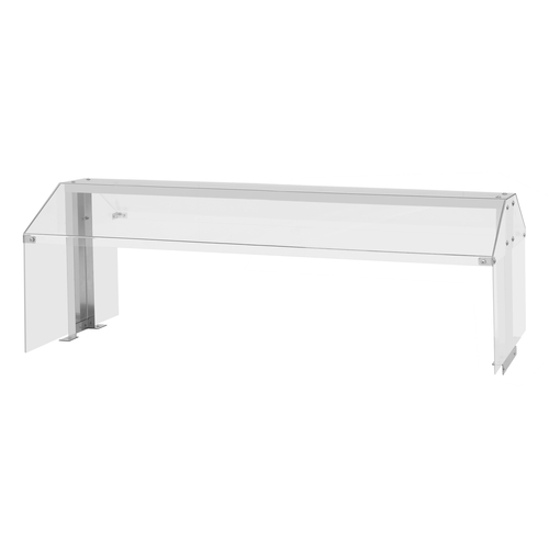 Turbo Air SNZ-72T Sneeze Guard Double Sided 72W Polycarbonate Cover Stainless Steel Side Stands for JBT-72