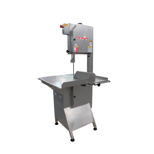 Skyfood Equipment SI-282HDE-2 Heavy Duty Meat and Bone Saw 2000 lbs Production 112 Inch Stainless Steel Blade Industrial Equipment