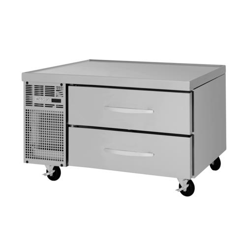 Turbo Air PRCBE-36R-N PRO Series Refrigerator Chef Base 36 inch Stainless Steel Drawers Digital Display 4.6 cu ft