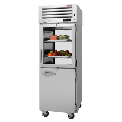 Turbo Air PRO-26R-GSH-PT-N Pass-Thru Refrigerator 26.48 cu ft LED Temp Control Stainless Steel 1 Section