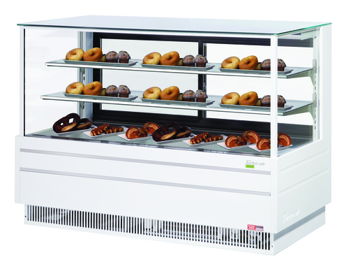 Turbo Air TCGB-72UF-DR-WB Bakery Dry Case 23.2 cu ft capacity 72-1/2W x 33-1/8D x 50-1/8H LED lighting adjustable shelves