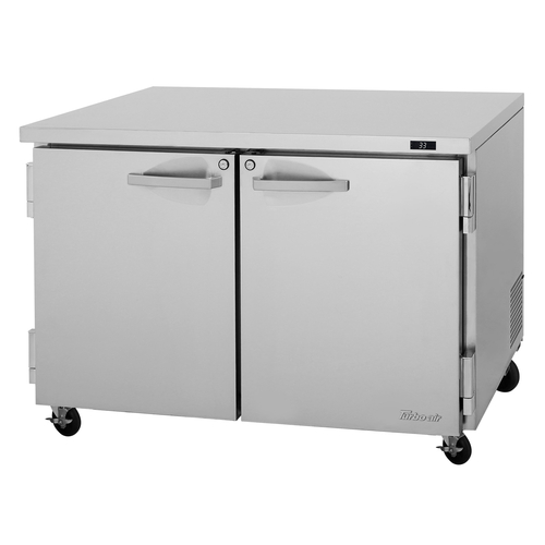 Turbo Air PUR-48-N PRO Series Undercounter Refrigerator 12.2 cu ft capacity self-contained refrigeration