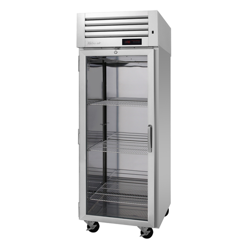 Turbo Air PRO-26H-G-L PRO Series Heated Cabinet 26 cu ft Digital Temp Control LED Lighting Stainless Steel