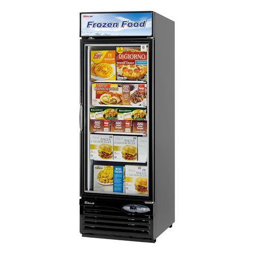 Turbo Air TGF-23F(B)-N Freezer Merchandiser 17.7 cu ft Capacity 27W x 29D x 78H Bottom Mount Refrigeration