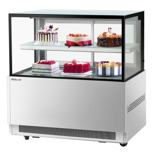 Turbo Air TBP48-46NN-S Refrigerated Bakery Display Case 47-1/4W x 27-1/2D x 44H 12.4 cu ft capacity