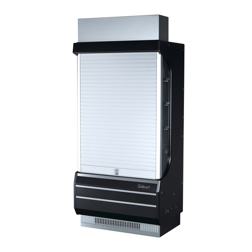 Turbo Air SCM-50B Security Cover Locking 49-1/2W x 11-1/2D x 64H for TOM-50B-N Black Hard Plastic Field Installed