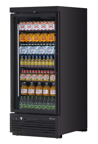 Turbo Air TJMR-30SDW-B Super Deluxe Refrigerated Merchandiser 32 cu ft Self Cleaning Condenser Energy Star