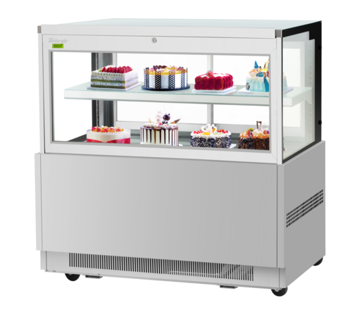 Turbo Air TBP60-46FN-S Refrigerated Bakery Display Case 59W x 27D x 44H 15.7 cu ft Self Contained Refrigeration